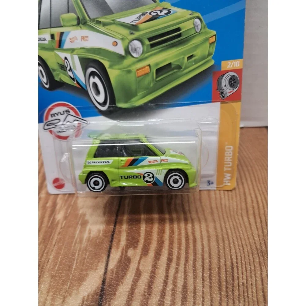 Hot Wheels 2022 HW Turbo 2/10 013 1985 '85 Honda City Turbo II 11/250 Green Ryu
